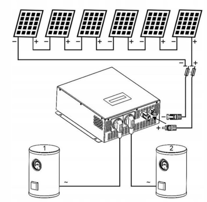 Przetwornica Solarna AZO MPPT-3000 3.5kW PRO
