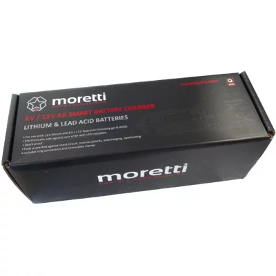 Ładowarka mikroprocesorowa Moretti 6V/12V 4A